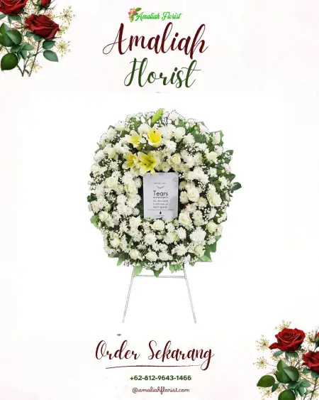 Krans Bunga Duka Junjung Sirih