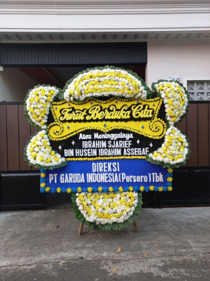 Papan Bunga Duka di Junjung Sirih